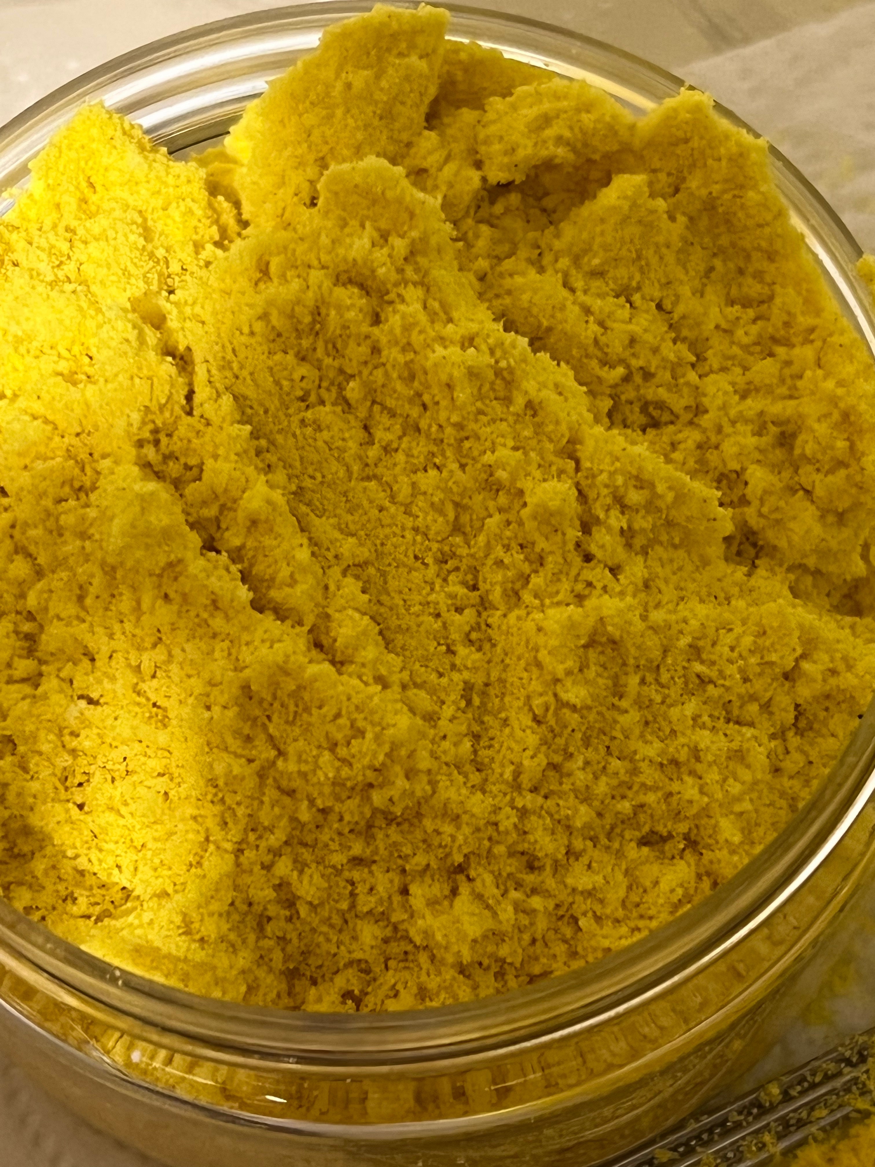 Turmeric & Basil powder body scrub