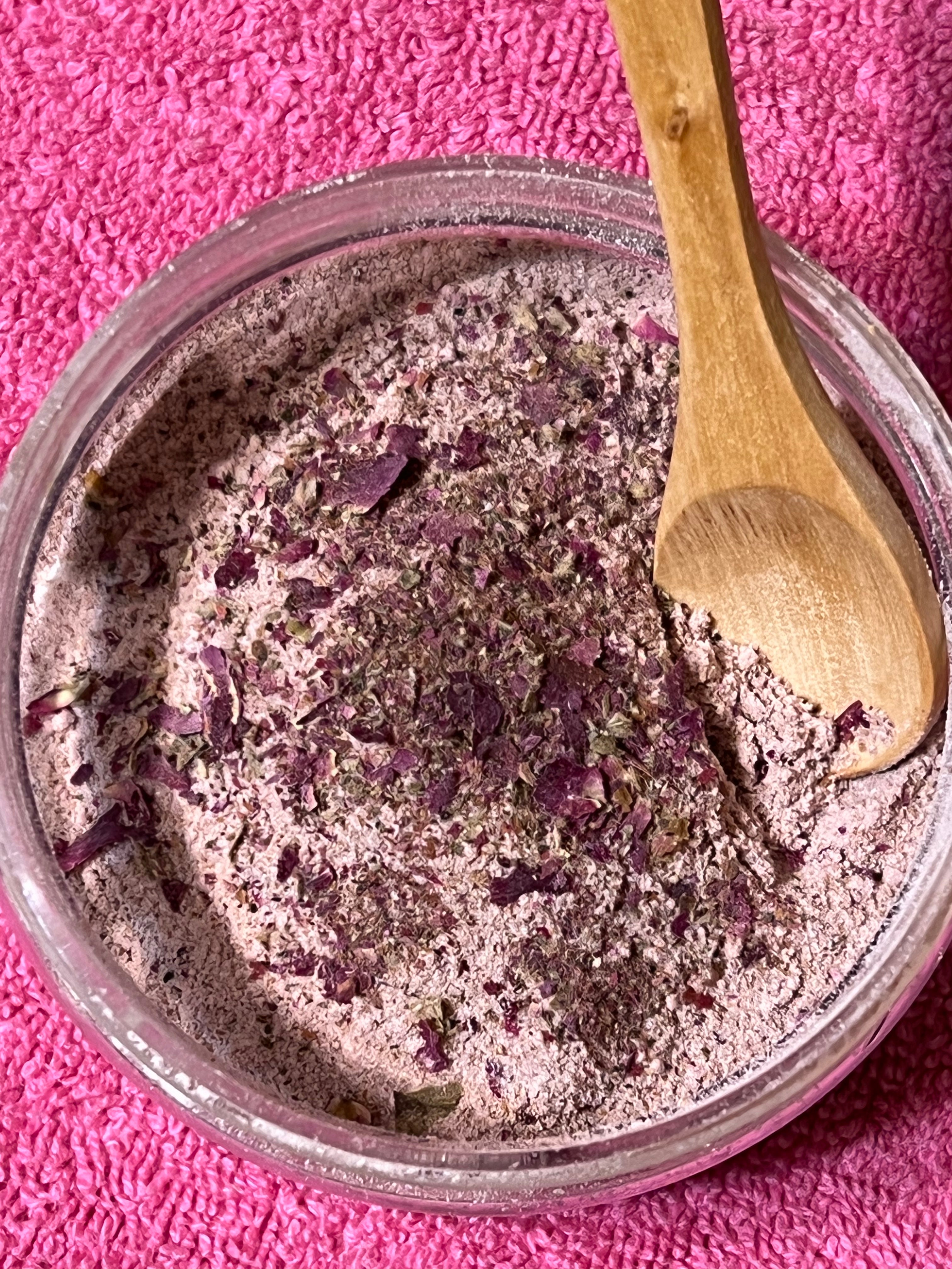 Rose Milk Powder Body Scrub