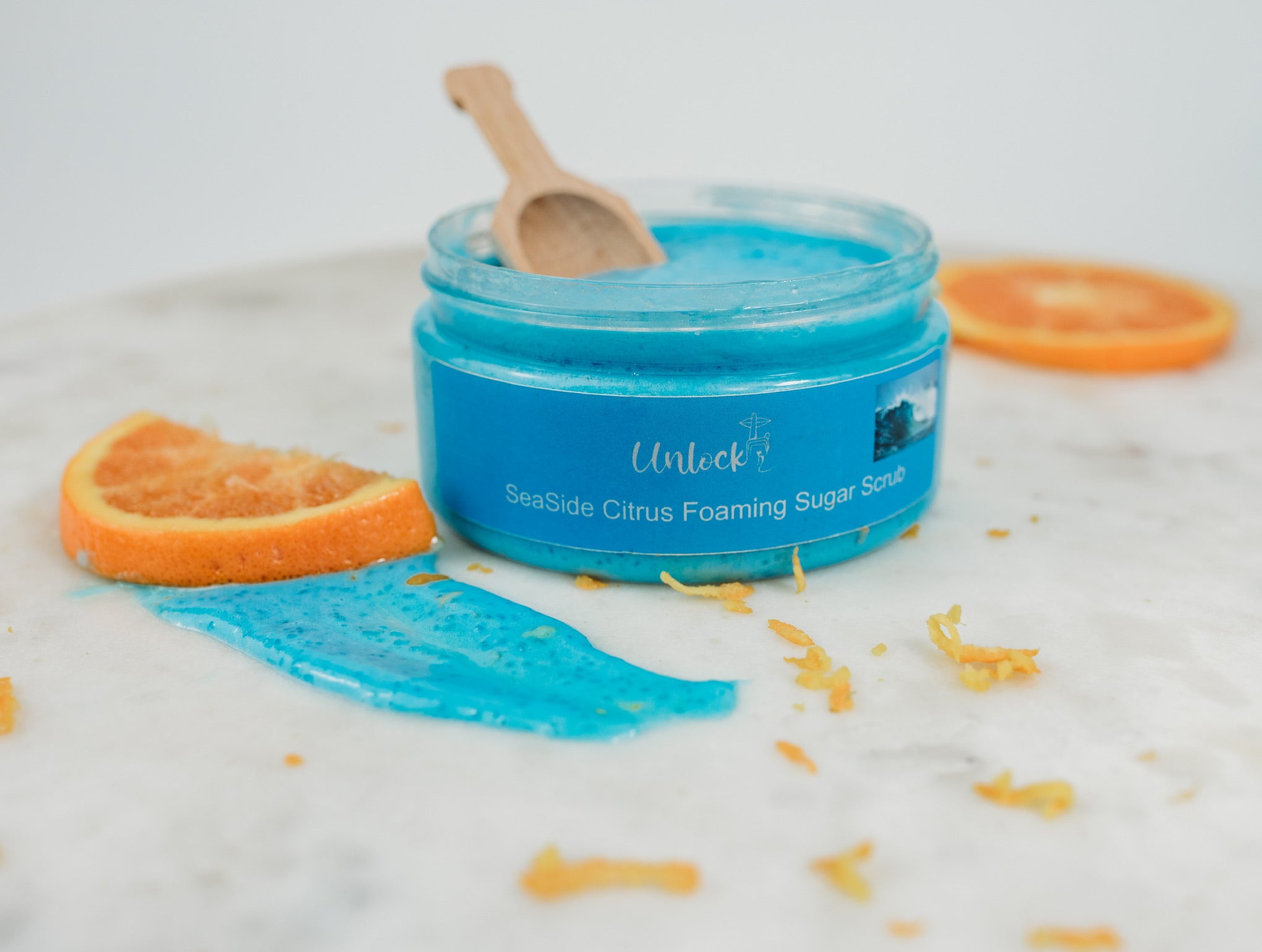 Seaside Citrus Foaming Sugar Scrub