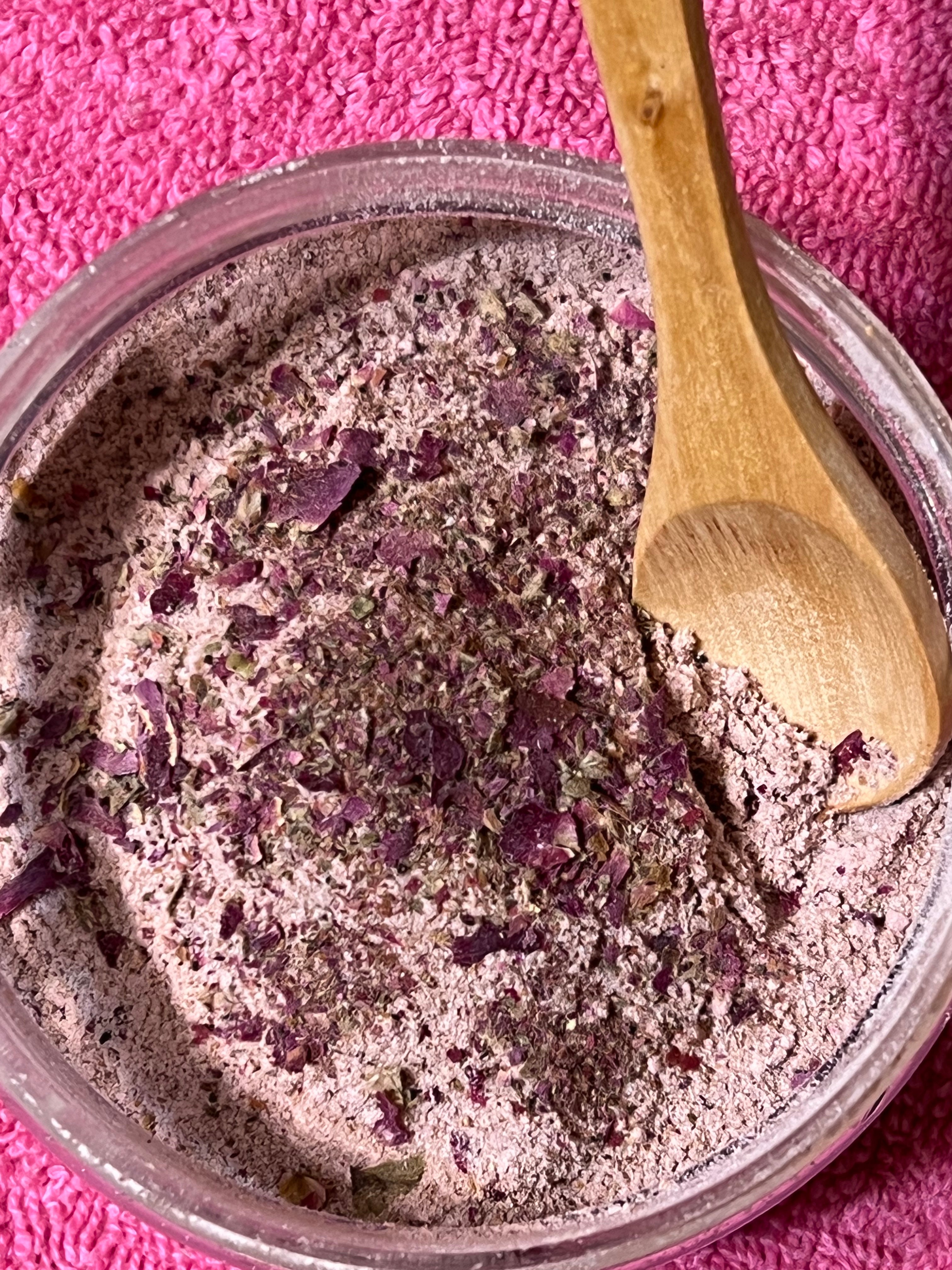 Rose Milk Powder Body Scrub