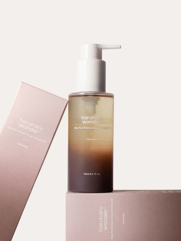 haruharu wonder black rice moisture deep cleansing oil review_01
